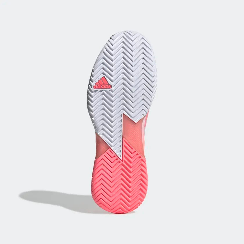 Adizero Ubersonic 4 W White/Red Padelsko