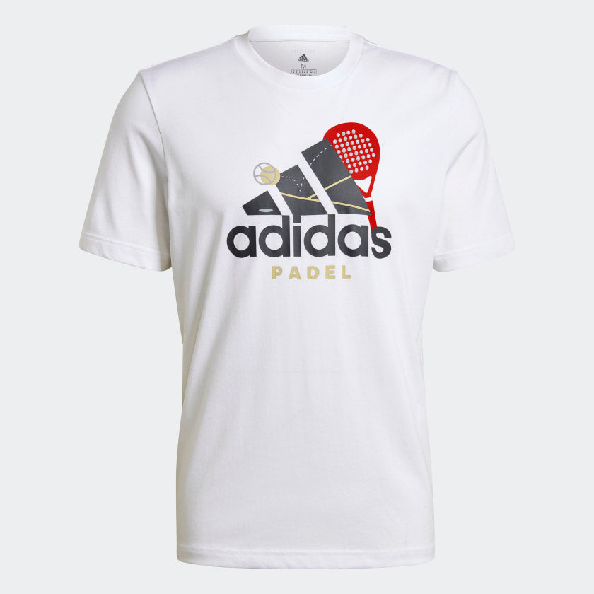 Graphic Logo Padeltröja White